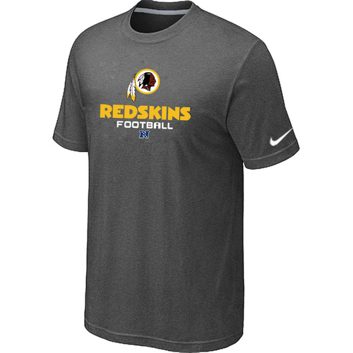 Nike Washington Redskins Critical Victory NFL T-Shirt - Dark Grey